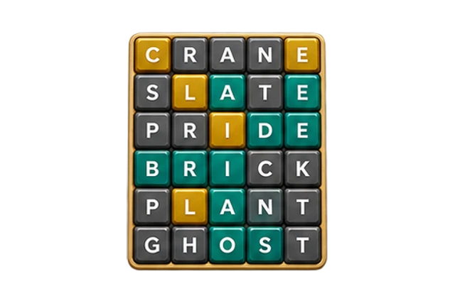 Five Rune Word game objects