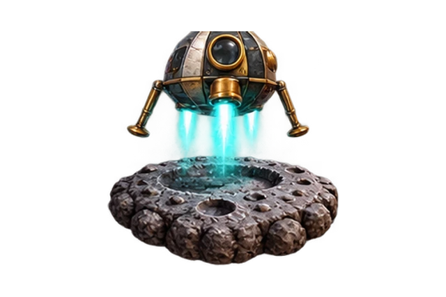 Gravity Lander game objects