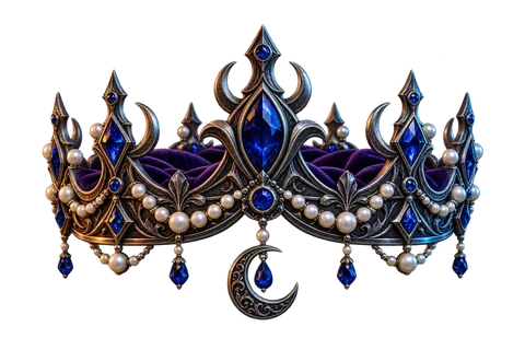 Midnight Crown game characters and objects
