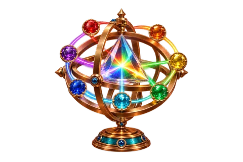Prism Payline game characters and objects